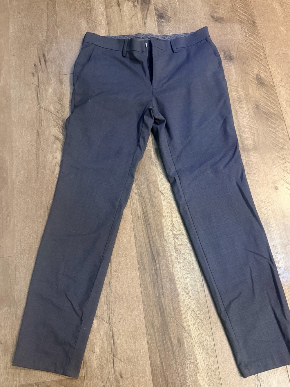 Haggar Men's Dress Pants - Dark Blue